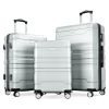 Luggage Sets New Model Expandable ABS Hardshell 3pcs Clearance Luggage Hardside Lightweight Durable Suitcase sets Spinner Wheels Suitcase with TSA Loc