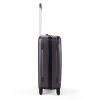 3-Piece Luggage Expandable Lightweight Travel Suitcase Set with Code Lock;  Spinner Wheels;  20/24/28 Inches;  Gray