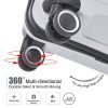 3 Piece Set Travel Luggage Hard shell Suitcase PP material Super light Anti-scratch Luggage set with Spinner Wheels(20/24/28 inch) Silver