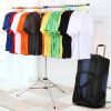 Expandable Garment Duffel Bag for Dancer Waterproof Duffle Bag with Wheel Blue