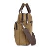 Men's crossbody bag; casual neutral solid color men's canvas one shoulder crossbody bag handbag