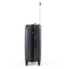 3-Piece Luggage Expandable Lightweight Travel Suitcase Set with Code Lock;  Spinner Wheels;  20/24/28 Inches;  Gray