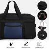 Expandable Garment Duffel Bag for Dancer Waterproof Duffle Bag with Wheel Blue