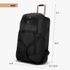 Expandable Garment Duffel Bag for Dancer Waterproof Duffle Bag with Wheel
