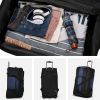 Expandable Garment Duffel Bag for Dancer Waterproof Duffle Bag with Wheel Blue