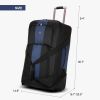 Expandable Garment Duffel Bag for Dancer Waterproof Duffle Bag with Wheel Blue
