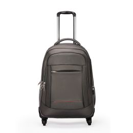 Travel Trolley Bag Business Large Capacity (Option: Dark Grey-22inches)