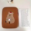 Cute Laptop Sleeves Carring Case 11 12 13 14 15 15.6 Inch Computer Bags for Macbook Ipad 9.7 10.2 10.9 Inch ASUS Laptop Sleeves