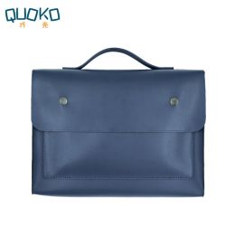Laptop Bag 13.3 14 15.6 Inch Waterproof Notebook Case Sleeve For Macbook Air Pro Computer Shoulder Handbag Women Men Briefcase (Color: Blue, size: 12-inch)