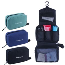 Travel Toiletry Bags for Men Water-Resistant Bathroom Shaving Storage Accessories (Color: Gray)