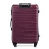3-piece Trolley Case Set, 360 Degree Rotation Wheels with TSA Lock, Travel Suitcase Set, Claret XH