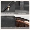 2 Pack Makeup Bag;  Large Capacity Travel Cosmetic Bag;  Portable Leather Peach Loft's Large Capacity Cosmetic Bag for a Girlfriend Wife Halloween Gif