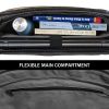 Canvas Messenger Bag for Men;  Laptop Case;  Satchel | Office Professionals;  Students;  Travel | Waxed Canvas;  Genuine Leather;  Smoked Metal Hardwa