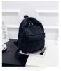 Corduroy Backpack Fashion Women Bookbags Pure Color Shoulder Bag Teenger Girl Travel Bag Mochila Striped Rucksack