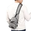 Men's simple sport Oxford One Shoulder Bag and Cross Body Bag